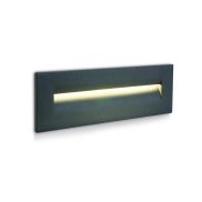 ONE Light Dark Light - Wandeinbauleuchte - 25 x 7,3 x 8,7 cm - 8,5W LED inkl. - IP65 - anthrazit