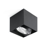 Faro Tecto QR111 - Deckenleuchte - 13,5 x 13,5 x 12 cm - mattschwarz