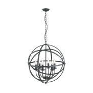 Searchlight Orbit - Kronleuchter - Ø 60 x 210 cm - mattschwarz