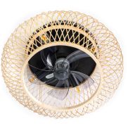 ETH Fan No. 8 - deckenventilator mit fernbedienung - Ø 50 x 22 cm - hellbraun