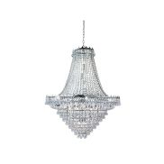 Searchlight Versailles - Kronleuchter - Ø 102 x 350 cm - Chrom und transparent