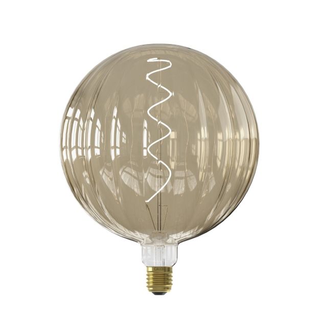 Calex Dijon Amber LED-Lampe - Ø 20 x 25,6 cm - E27 - 4W dimmbar - 2000K - amber