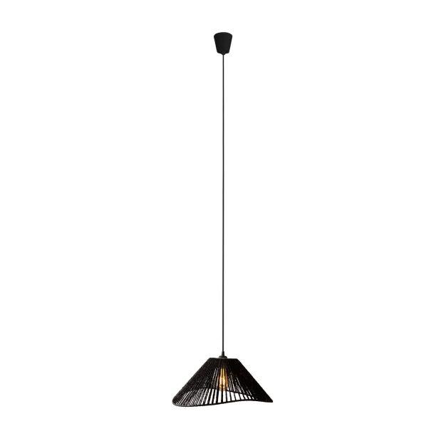 Maxlight Amalfi I - Pendelleuchte - Ø 45 x 165 cm - schwarz