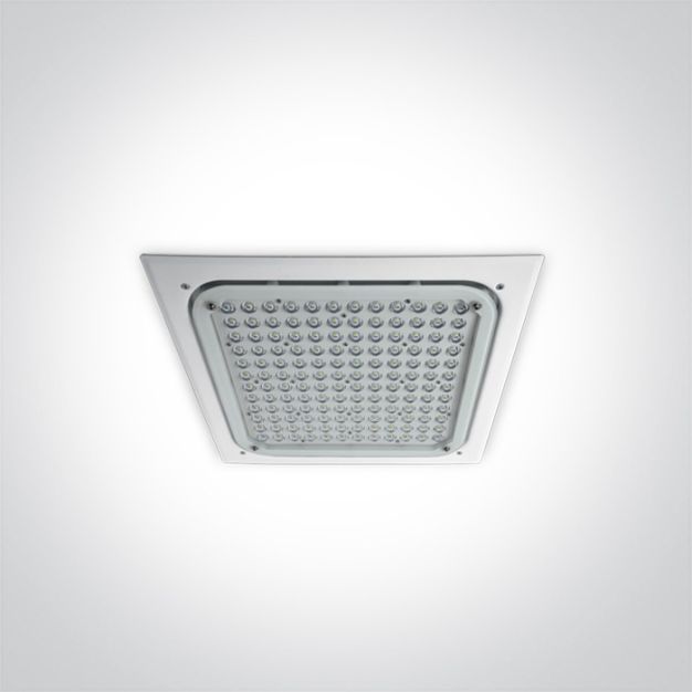ONE Light LED High Power Boxen - Einbaustrahler - 414 x 414 mm, 380 x 380 mm Einbaumaß - 120W LED inkl. - IP65 - weiß - weiße Lichtfarbe