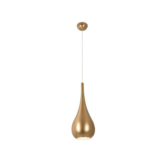 Maxlight Drop - Pendelleuchte - Ø 20 x 120 cm - matt gold