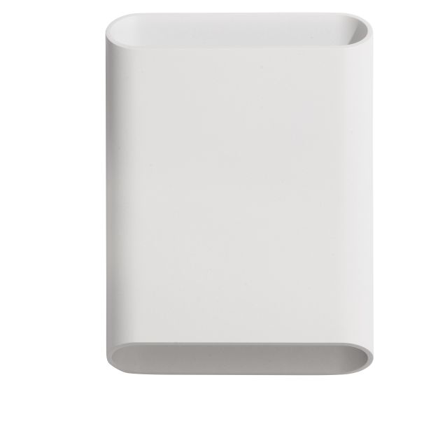 Artdelight Diaz - wandleuchte - 4 x 14,5 x 20 cm - 2 x 6W LED inkl. - IP65 - weiß
