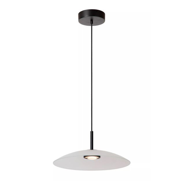 Lucide Menga - Pendelleuchte - Ø 40 x 150 cm - 12W dimmbare LED inkl - opal