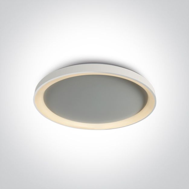 ONE Light Plafo - Deckenleuchte - Ø 58 x 6,3 mm - 48W dimmbare LED inkl. - weiß
