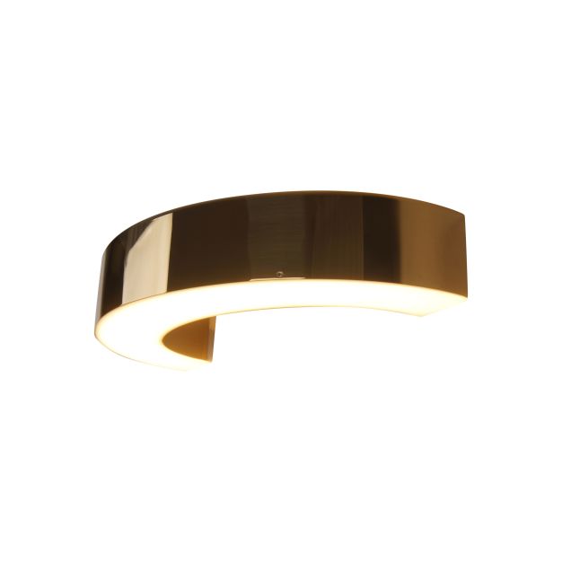 Maxlight Lotus - Wandleuchte - 30 x 13 x 5,1 cm - 7W LED inkl - gold