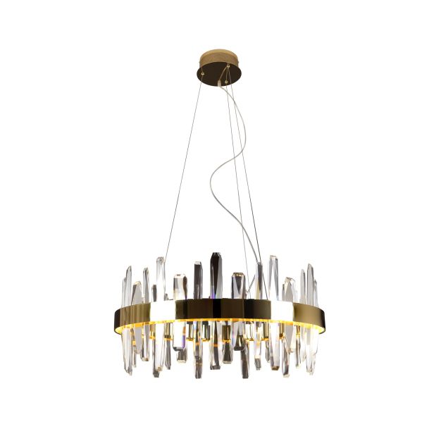 Maxlight Prince - Kronleuchter - Ø 60 x 150 cm - 31W LED inkl - gold