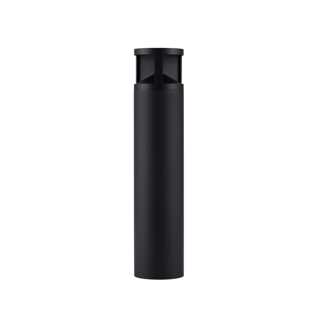 Nova Luce Soul - Gartenpfosten - 16 x 73 cm - 24W LED inkl. - IP65 - Sand schwarz