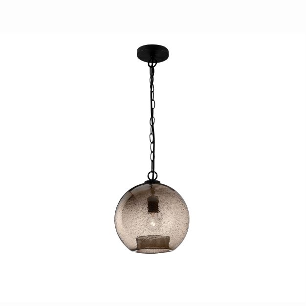Nova Luce Ancona - Pendelleuchte - Ø 30 x 250 cm - braun