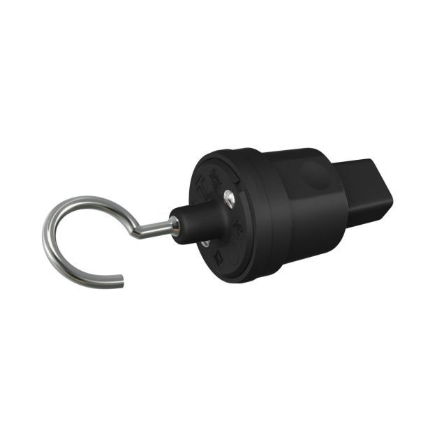 Creative Cables Haken für Lichtkabel - IP44 - schwarz