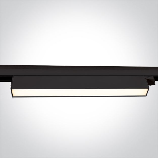 ONE Light Linear Box Lights CCT V - 3-Phasen-Schienenbeleuchtung - 48 x 3,8 x 5,5 cm - 36W LED inkl. - schwarz