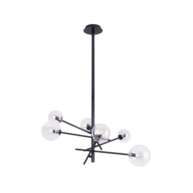 Maxlight Lollipop - Hängeleuchte - 70 x 60 x 115 cm - schwarz