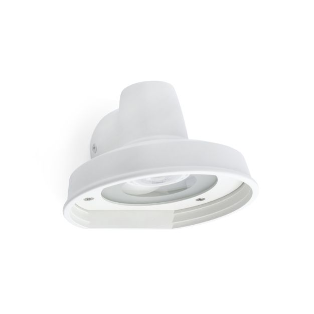 Faro Bronx - Wandleuchte - 14,4 x 13,3 x 9,6 cm - IP44 - matt weiß