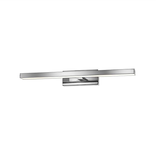 Nova Luce Modena - Spiegelleuchte - 49 x 9 x 6,5 cm - 12W LED inkl. - IP44 - Chrom
