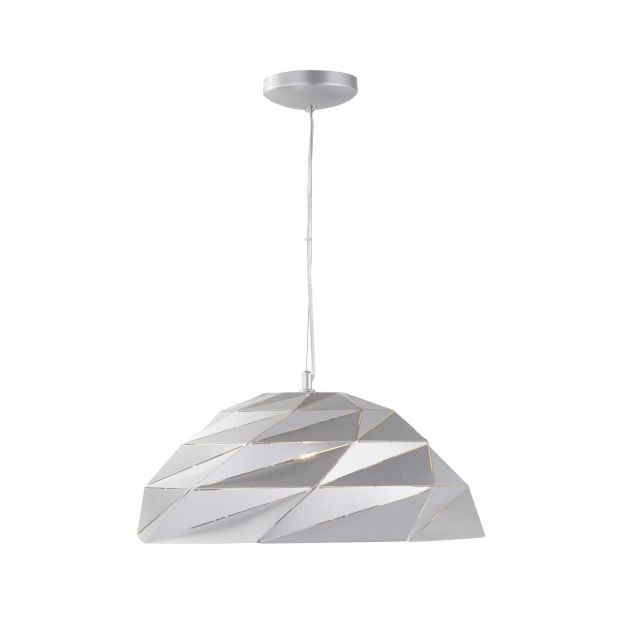 Searchlight Origami - Pendelleuchte - Ø 47 x 150 cm - silber