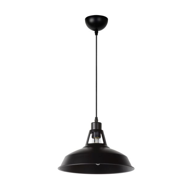Lucide Brassy-bis - Hängeleuchte - Ø 31 x 149 cm - schwarz