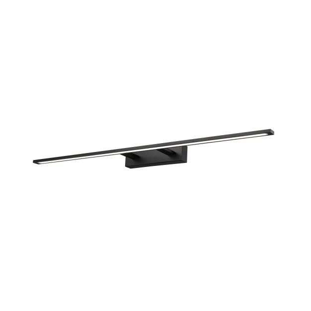 Nova Luce Livia - Wandleuchte - 96 x 14 x 6 cm - 30W LED inkl. - IP44 - schwarz