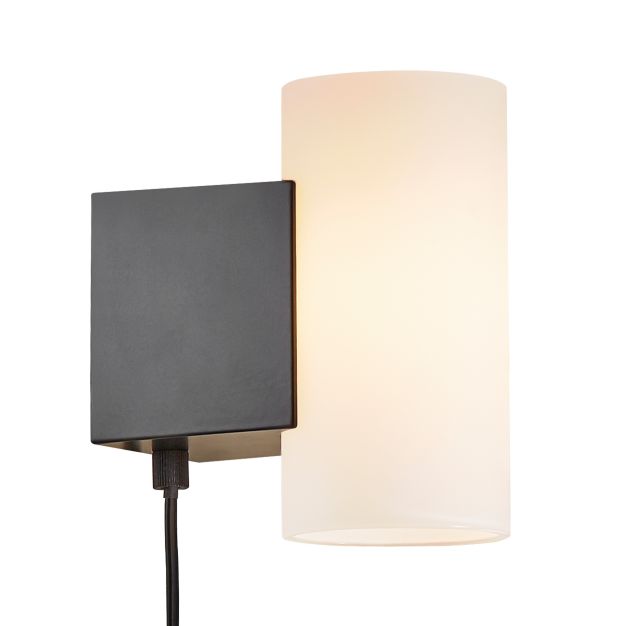 Nordlux Mona - Wandleuchte - 8 x 16 cm - 3 Stufen Moodmaker Funktion - 10W LED inkl. - schwarz und weiß