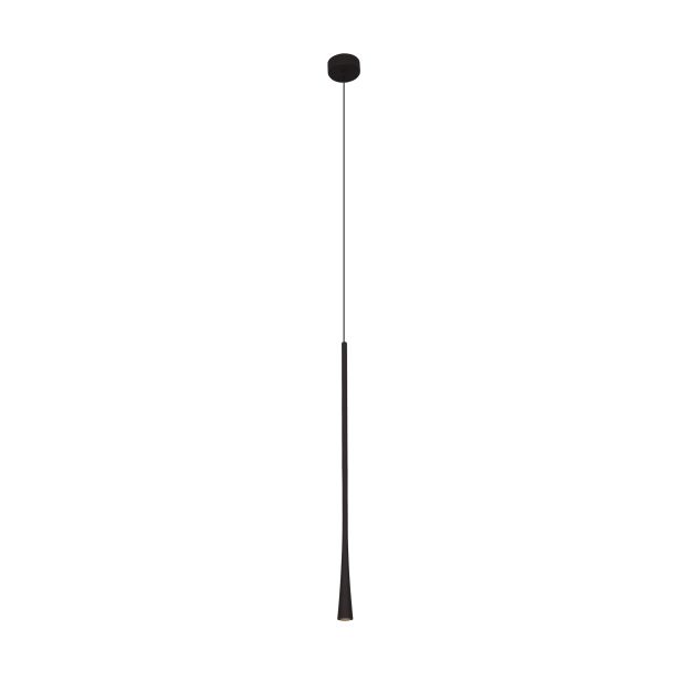 Maxlight Coffee 60 - Hängeleuchte - Ø 3 x 160 cm - 7W LED inkl. - schwarz