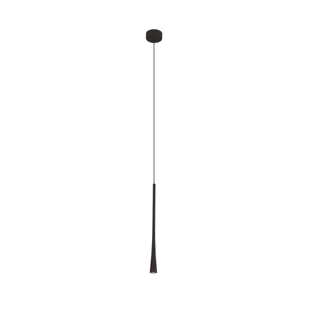 Maxlight Coffee 40 - Hängeleuchte - Ø 3 x 140 cm - 7W LED inkl. - schwarz