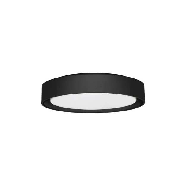 Nova Luce Koi - deckenleuchte - Ø 48 x 8 cm - 30W LED inkl. - sand schwarz
