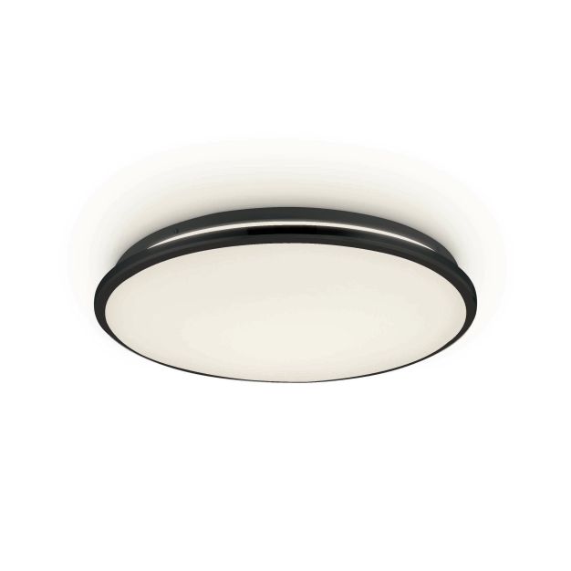 ONE Light LED Plafo Range - Deckenleuchte - Ø 38 x 5,7 cm - 30W LED inkl. - schwarz