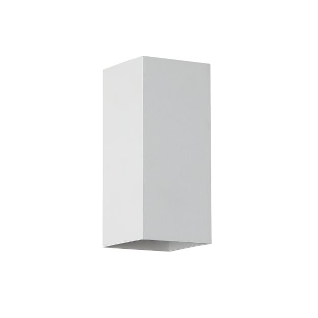 Searchlight Square - Wandleuchte - 6,7 x 6,7 x 15,5 cm - weiß