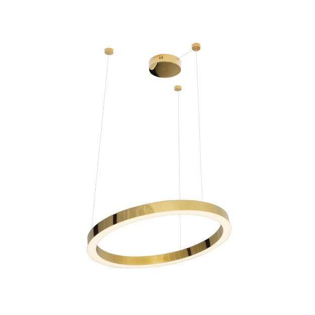Maxlight Luxury - Pendelleuchte - Ø 70 x 250 cm - 43W dimmbare LED inkl - gold