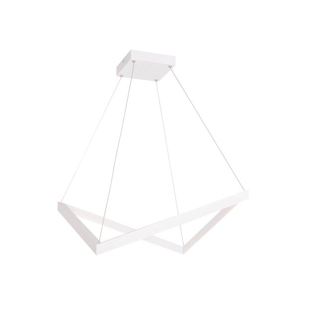 Maxlight Origami - Hängeleuchte - 55 x 52 x 150 cm - 40W LED inkl. - weiß