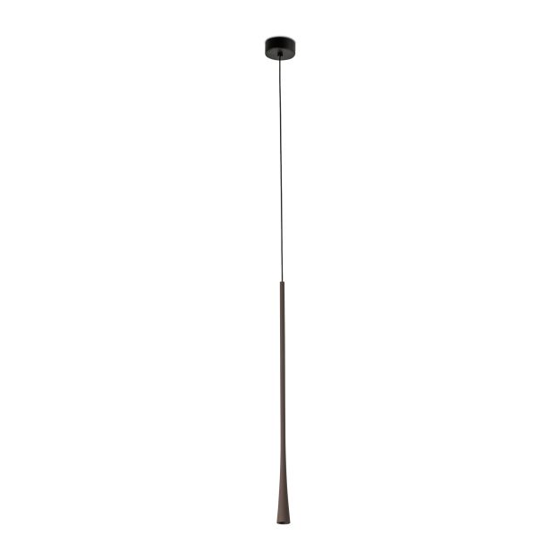 Faro Diana 600 – hängelampe – Ø 3,2 x 60 cm – 6W LED inkl. - dunkelbraun