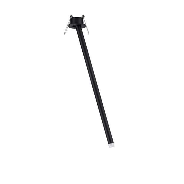 Nova Luce Stilvi - Deckenleuchte - Ø 5 x 44 cm - 4W LED inkl. - Sand schwarz