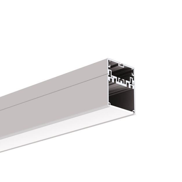 Klus 4050 - LED-Profil - 3,7 x 5,02 cm - silber eloxiert