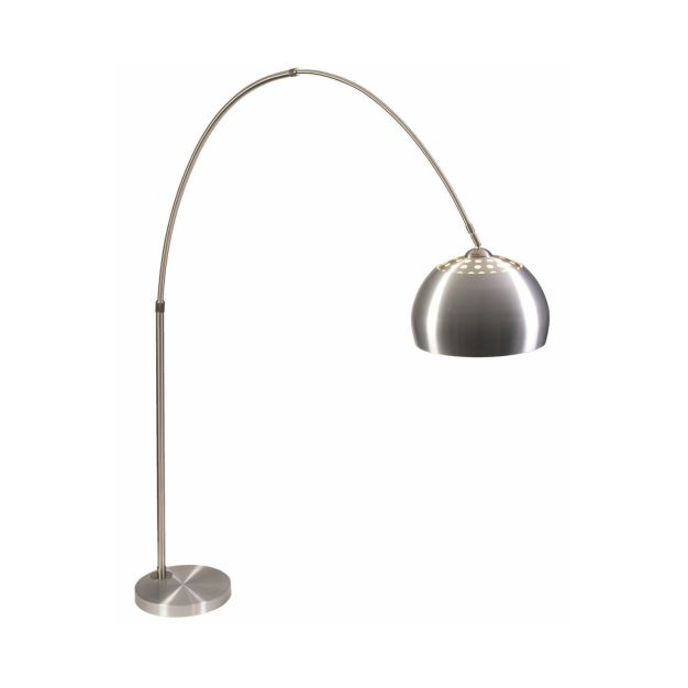 Artdelight Bobi - Stehlampe ohne Schirm - 250 cm - Stahl matt