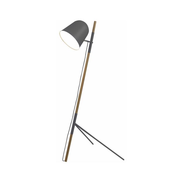 Artdelight Sensa - Stehleuchte - 150 cm - schwarz und hellbraun