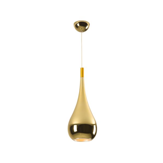 Maxlight Drop - Pendelleuchte - Ø 20 x 120 cm - gold
