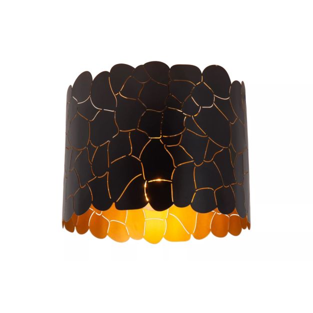 Lucide Almelo - Deckenleuchte - Ø 25,5 x 22 cm - schwarz