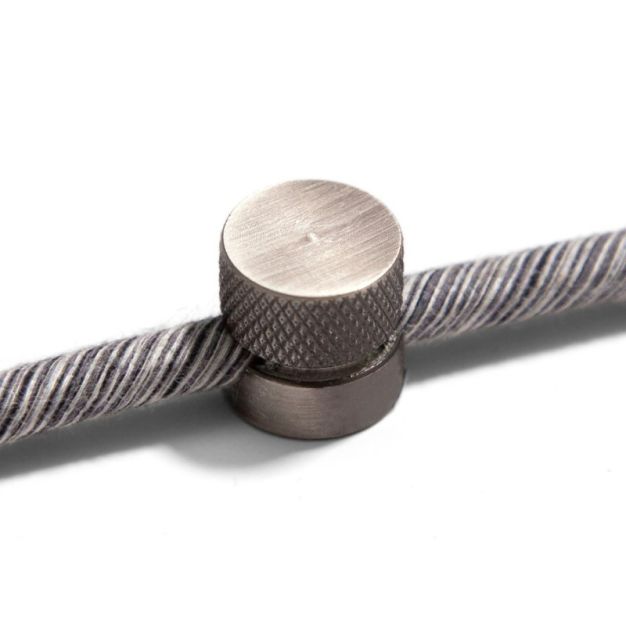 Creative Cables Sarè - Decken-/Wandhalterung aus Metall - ø 1,6 cm - Titan