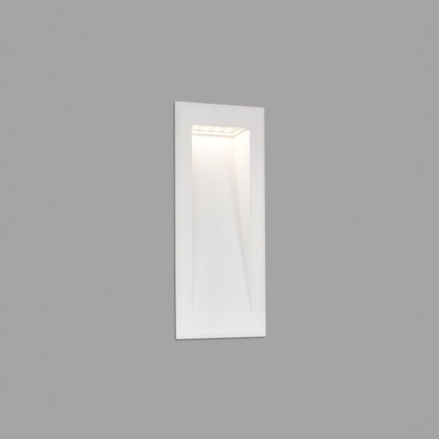 Faro Soun - Wandeinbauleuchte - 10,5 x 7,3 x 23,9 cm - 5W LED inkl. - IP65 - weiß mattiert