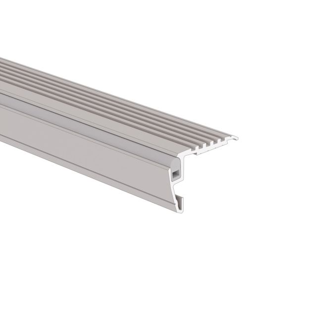 Klus Steko-plus - LED-Profil für Treppenkanten - 2,64 x 4,06 cm - silber eloxiert