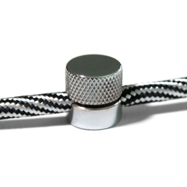 Creative Cables Sarè - Decken-/Wandhalterung aus Metall - ø 1,6 cm - Chrom