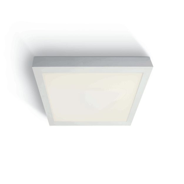 ONE Light LED Aluminium Panel - Deckenleuchte - 60 x 60 x 4 cm - 40W LED inkl. - IP40 - weiß - weiße Lichtfarbe