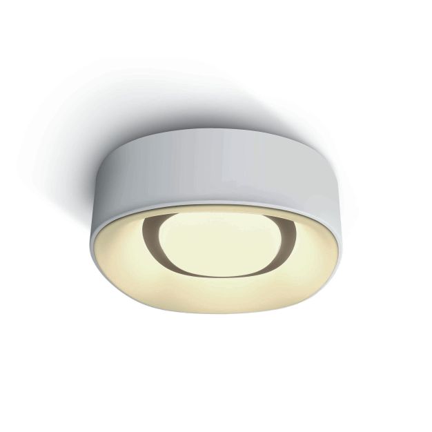 ONE Light LED Dekorative Plafo Square - Deckenleuchte - 45 x 45 x 12,5 cm - 35W LED inkl. - weiß
