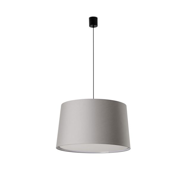 Faro Windsor S – hängelampe – Ø 64 x 37,5 cm – mattschwarz und grau