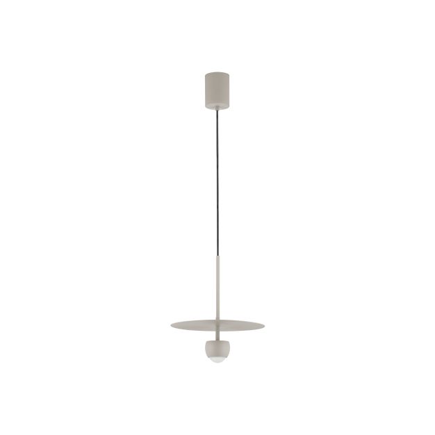 Nova Luce Edem - Hängelampe - Ø 30 x 217 cm - 8W LED inkl. - beige