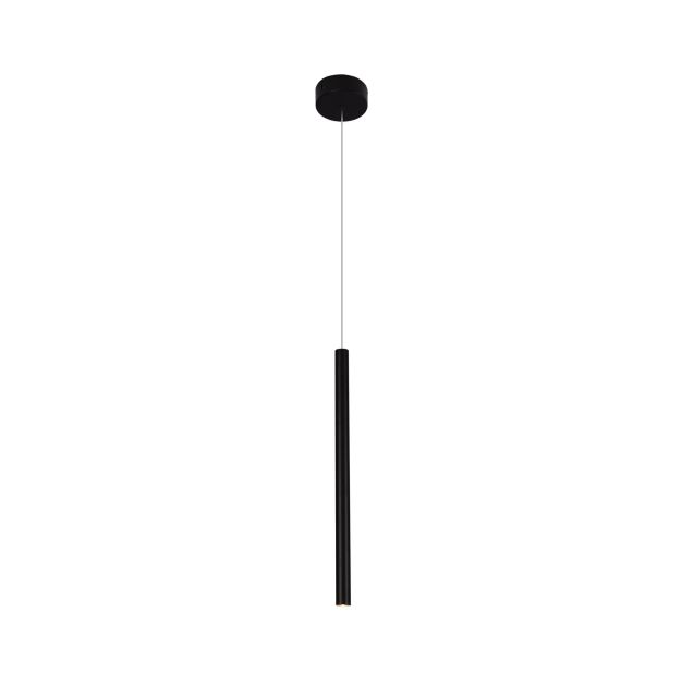 Maxlight Organic - Hängeleuchte - Ø 2,5 x 190 cm - 1W LED inkl - schwarz
