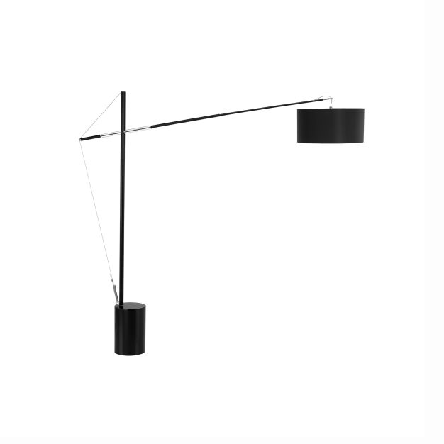 Nova Luce Traccia - Stehleuchte - 165 cm - schwarz