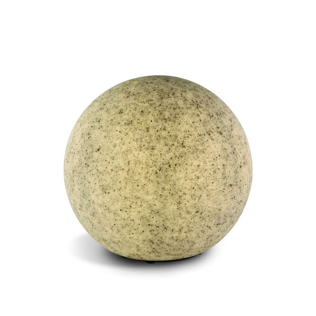 ONE Light Stone Moonlights - Bodenstrahler auf Erdspieß - Ø 28 x 23 cm - IP65 - dunkelgrau